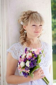Свадебная прическа